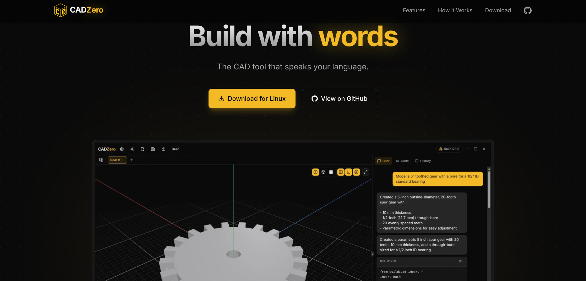 CADZero preview